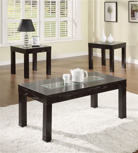 Denhem Dark Espresso Coffee Table Set - $428.05 - Modern - New York ...