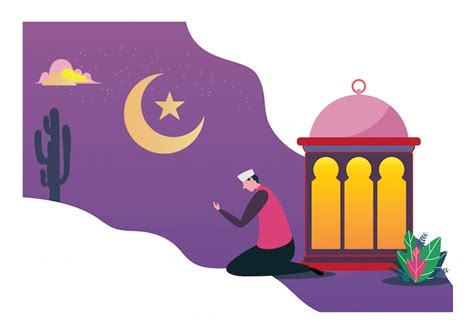 Premium Vector | Happy ramadan mubarak greeting