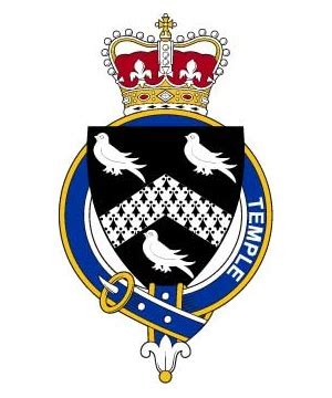 Temple (England) Crest-Coat of Arms