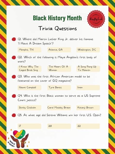 40+ Black History Month Trivia Questions For Work