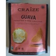 Craize Cracker, Toasted Corn, Guava: Calories, Nutrition Analysis ...