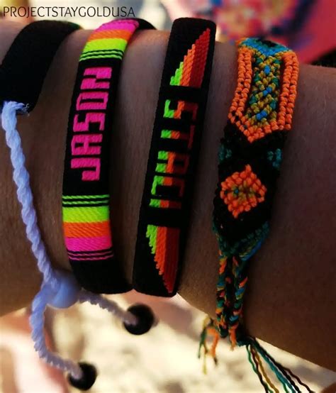 Friendship Bracelets With Names