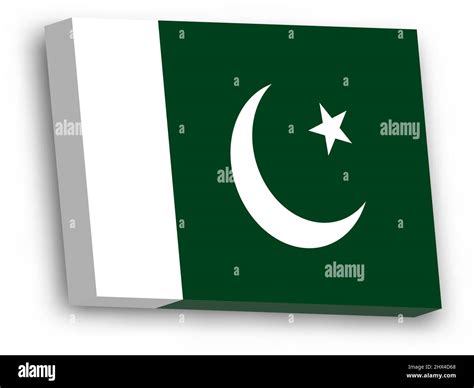 3D vector flag of Pakistan Stock Vector Image & Art - Alamy