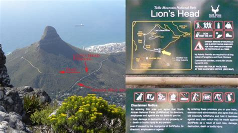 Lion’s Head Trail Map | Lions Head Hike