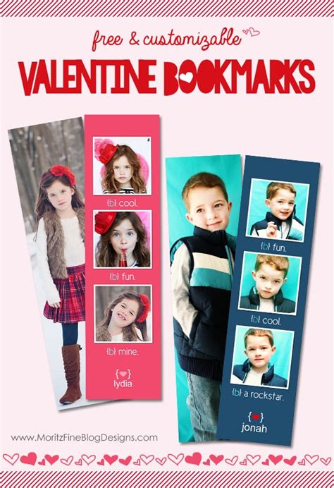 DIY Adorable Valentine Bookmarks, Valentine project to make with kids