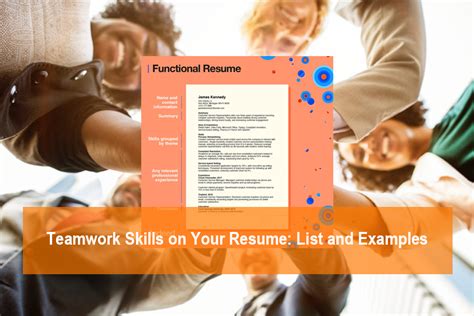 Teamwork Skills on Your Resume: List and Examples - Çok Bilenler