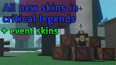 All new skins in Critical legends - Roblox Critical legends - YouTube