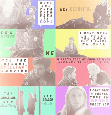 Captain Swan + quotes - Captain Hook and Emma Swan Fan Art (34159033 ...