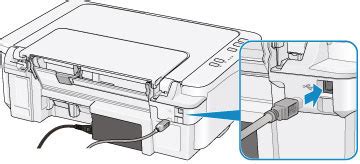 Canon : PIXMA Manuals : MG2900 series : Connecting the Machine to the Computer Using a USB Cable