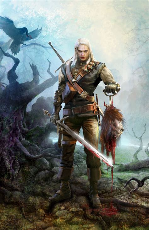 The Witcher 1(the old one) The Witcher 1, The Witcher Wild Hunt, The Witcher Books, Witcher Art ...