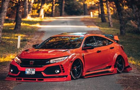 Honda Civic Type R tuning, les photos de l'exemplaire le plus rabaissé