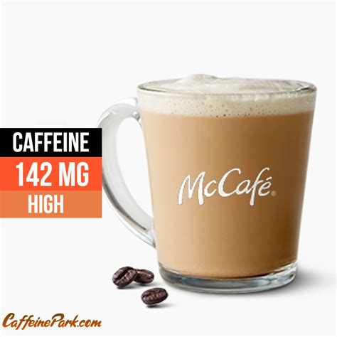 How Much Caffeine is in a McDonalds Latte?