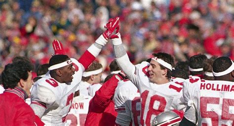 Flashback: Earle Bruce Ends His Ohio State Coaching Career Victorious Against Michigan in 1987 ...