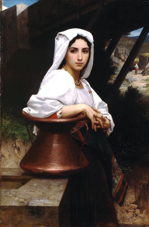 File:William-Adolphe Bouguereau (1825-1905) - Italian Girl Drawing ...