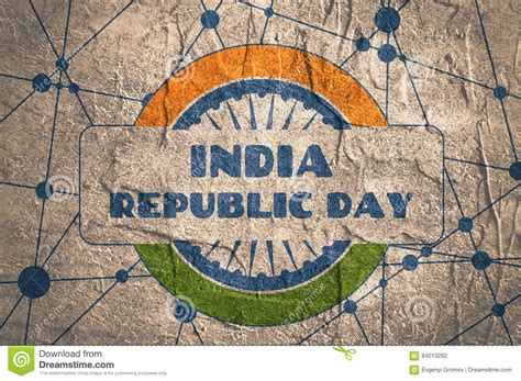 Indian Republic Day Concept . Stock Photo - Image of asian, celebration ...