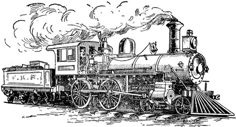 Train Clipart Black And White - Cliparts.co