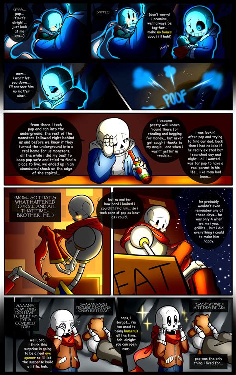 Reminiscence: Undertale Fan Comic Pg. 17 by Smudgeandfrank on DeviantArt