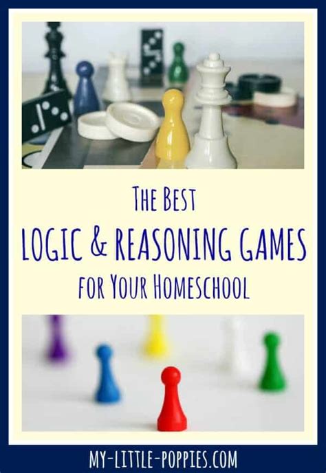 Logic Games for Your Homeschool | My Little Poppies