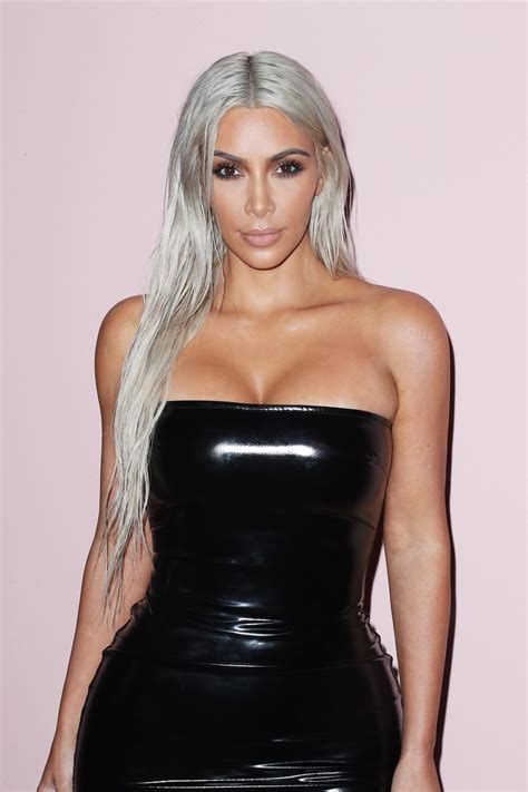 Kim Kardashian West Just Dyed Her Hair Silver | Vogue