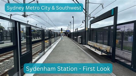 Sydney Metro Vlog 26: Sydenham Metro Station FIRST LOOK - YouTube