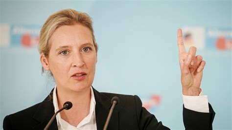 Parteivorsitzende Alice Weidel: AfD will erstmals Kanzlerkandidaten aufstellen