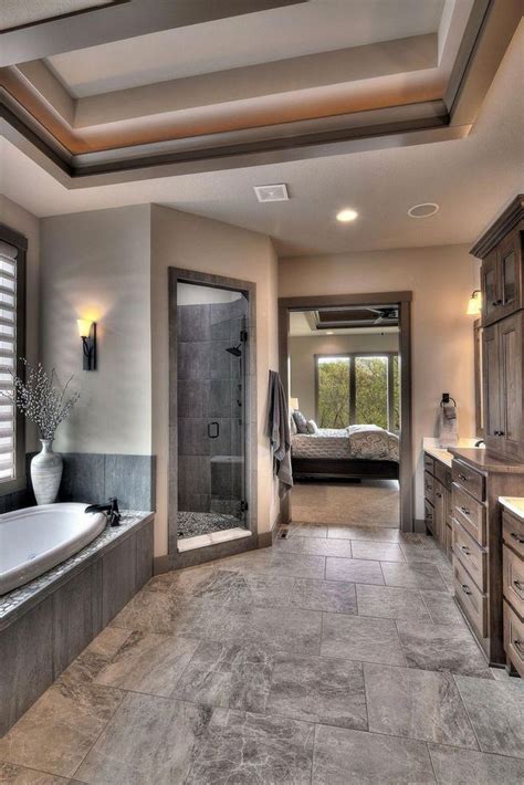 Master Bathroom Design Plans - Unusual Countertop Materials