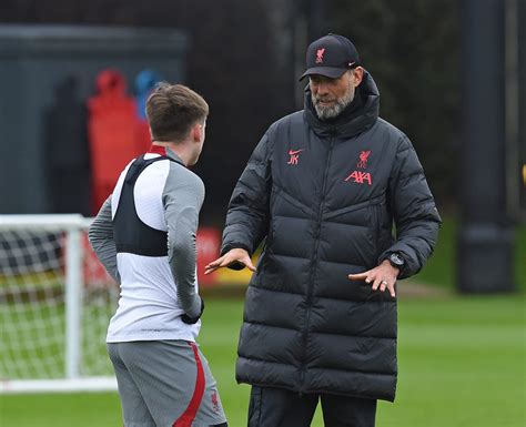 Ben Doak spotted in Liverpool training ahead of Newcastle clash