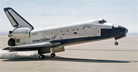 April 14, 1981: Columbia space shuttle returns to Earth after first ...