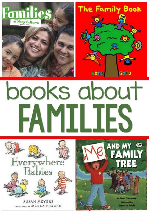 Family Books for Preschoolers - Pre-K Pages