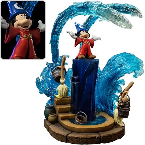 Disney 100 Fantasia Sorcerer's Apprentice Mickey Deluxe Art Scale Limited Edition 1:10 Statue