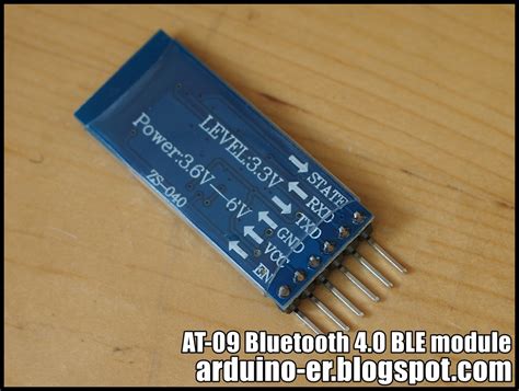 Arduino-er: HM-10 and AT-09 Bluetooth 4.0 BLE module