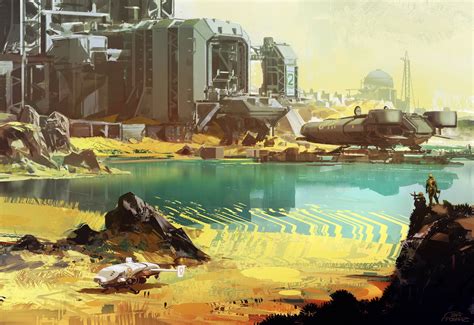 Download Sci Fi Futuristic HD Wallpaper by Sparth