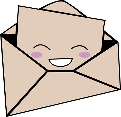 Animated Envelope Images : Envelope Letter Cartoon Psd Vector Illustration Background Badge Ui ...