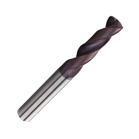 DIN6537 TiCN Solid Carbide Drill Bit For Stainless Steel Hardened Steel ...