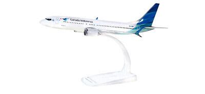 BOEING 737 MAX 8 Garuda Indonesia Airlines 1:200 Model Herpa EUR 33,57 - PicClick FR