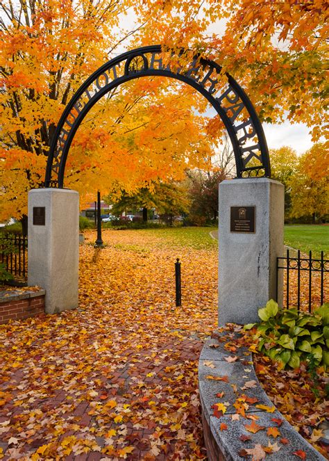 Ashuelot River Park Gate Foliage - Trevor LaBarge