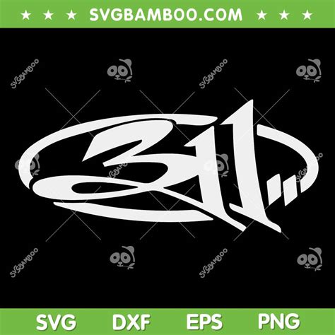 Best Artwork Logo 311 Band SVG, 311 Band Logo SVG