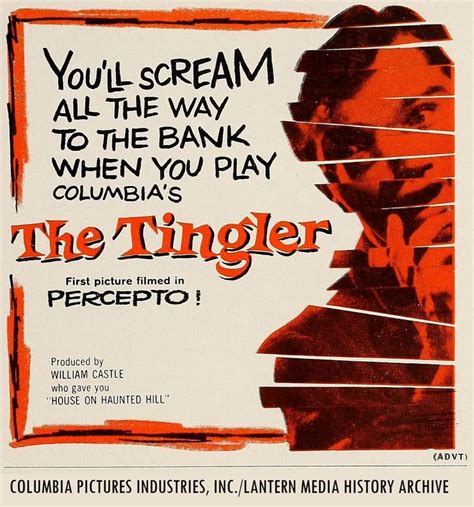 The Tingler (1959) | Castle movie, Slasher film, Horror movie posters