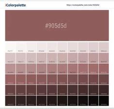 Rose Taupe information | Hsl | Rgb | Pantone Color Names Chart