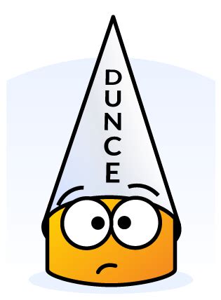 dunce cap clipart - Clip Art Library