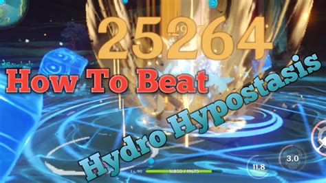 How to beat Hydro hypostasis - YouTube