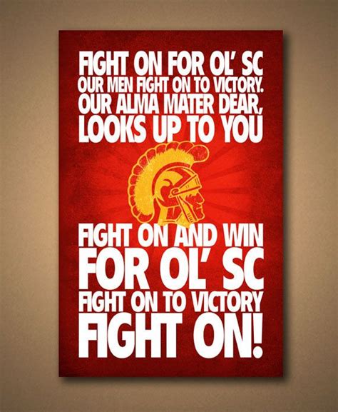 Fight On!!! | Usc trojans, Usc, Usc trojans football