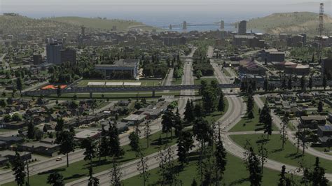 Looking at downtown III (Aurora, 65.000 cims) : r/CitiesSkylines2