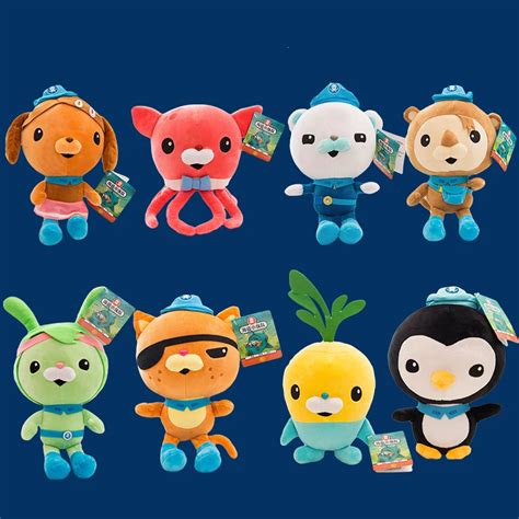 Octonauts Highly restored character model The New Plush Toys High quality children's animation ...