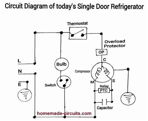 Freezerless Refrigerator Circuit Diagram Explained – Homemade Circuit Projects