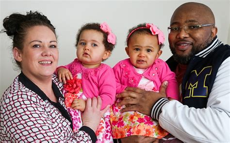 Britain's 'first black and white twins' born from same egg