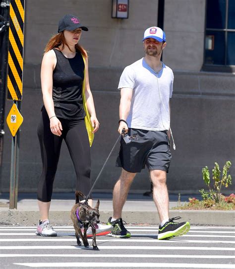 Erin Darke and Daniel Radcliffe – Out and about in New York City – GotCeleb