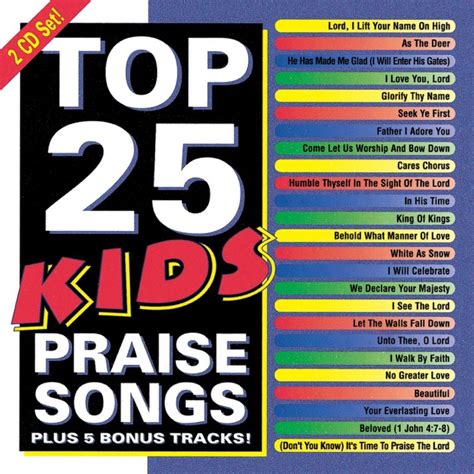 "Top 25 - Kids Praise Songs" by Kids' Praise! Company on iTunes