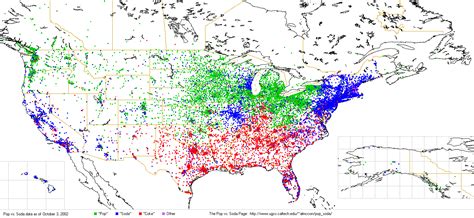 Soda vs. Pop Geographic Map - JeremyPerson.com