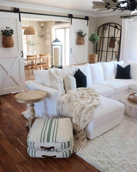 White Couch Living Room Ideas - Soul & Lane